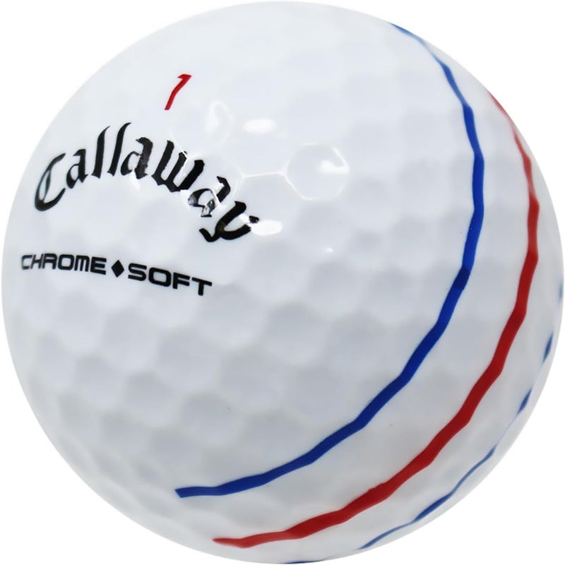 LostGolfBalls Recycled & Used ERC Golf Balls for Callaway, ERC Soft Model, Near Mint Condition, AAAA Quality - Image 1